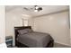 This bedroom offers a ceiling fan and natural light, creating a cozy and inviting atmosphere at 33 Timber Ridge Dr, Cartersville, GA 30121