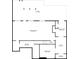 Basement floor plan including a recreation room, theatre room, exercise room, storage, and a spacious patio at 6635 Canyon Cv, Cumming, GA 30028