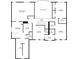 Detailed second-floor floor plan featuring a primary bedroom, three additional bedrooms, bathrooms, and a laundry room at 6635 Canyon Cv, Cumming, GA 30028