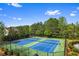Community tennis courts offer a great amenity for recreation and exercise at 2195 Well Springs Dr, Buford, GA 30519