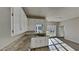 Kitchen with white cabinets, granite countertops, stainless steel sink, and a view to the outdoors at 3245 Country Walk Dr, Powder Springs, GA 30127