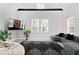 Stylish living room featuring contemporary decor, sleek furnishings, and abundant natural light at 514 English Nw Ave, Atlanta, GA 30318
