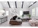 Bright, open-concept living space featuring modern finishes, exposed beams, and ample natural light at 514 English Nw Ave, Atlanta, GA 30318