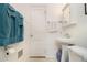 Bathroom view with toilet, towels, and sink at 650 Somerset Ne Ter, Atlanta, GA 30306