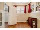 Cozy hallway with hardwood floors and vintage-inspired decor at 650 Somerset Ne Ter, Atlanta, GA 30306