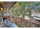 Enjoy the outdoors on this balcony surrounded by mature trees at 1355 Euclid Ne Ave # B24, Atlanta, GA 30307