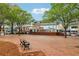 Town square with a gazebo and charming seating areas surrounded by lush greenery at 746 Polk Nw St, Marietta, GA 30064
