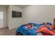 Spacious main bedroom with natural lighting and carpet floor at 9061 Jim Purcell Dr, Covington, GA 30014