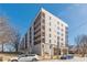 Modern condominium complex with multi-story living, and multiple balconies at 525 Parkway Ne Dr # 103, Atlanta, GA 30308