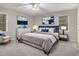 Inviting primary bedroom with modern decor, neutral tones, and plush carpeting at 2544 Peyton Woods Sw Trl, Atlanta, GA 30311
