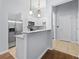 Cozy kitchen featuring stainless steel appliances, granite countertops, and modern lighting at 400 17Th Nw St # 1113, Atlanta, GA 30363