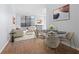 Modern living room and dining area featuring attractive decorations and natural light at 400 17Th Nw St # 1113, Atlanta, GA 30363