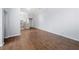 Spacious living room and dining area featuring stylish tile flooring at 400 17Th Nw St # 1113, Atlanta, GA 30363