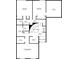 Second floor plan featuring bedrooms, bathrooms, and closet layout for a comprehensive view of the home at 1 Mooregate Sq, Atlanta, GA 30327