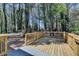 View of the back deck at 4756 Fellsridge Dr, Stone Mountain, GA 30083