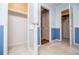 Walk-in closet with shelving and natural light at 1181 Angelia Sw Dr, Mableton, GA 30126