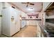 Charming kitchen with white appliances, spacious countertops and classic design elements at 1181 Angelia Sw Dr, Mableton, GA 30126