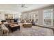 Spacious living room featuring hardwood floors, and ample natural light at 1562 Asheforde Dr, Marietta, GA 30068