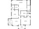 Detailed floor plan showcasing the layout of the second floor with labeled rooms and dimensions at 387 S Howard Se St, Atlanta, GA 30317