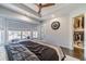 Main bedroom features a tray ceiling, bay window, and walk-in closet at 2164 Mill Garden Run, Buford, GA 30519
