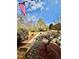 Lush front yard with a stone path leading to the house, enhanced by beautiful landscaping at 3810 Galloway Dr, Roswell, GA 30075