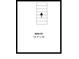 Floor plan of the attic that measures 13' 4