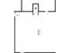 Floor plan showcasing the two-car garage, sized at 27' 9