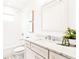 Bathroom with a white vanity, marble countertop, and tiled shower/tub combination at 955 Bouldercrest Se Dr, Atlanta, GA 30316