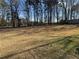 Expansive grassy backyard featuring scattered trees under a clear sky, perfect for outdoor activities at 5720 Crow Dr, Cumming, GA 30041