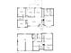 Combined floor plans showing upper and lower levels at 877 Old Farm Walk, Marietta, GA 30066