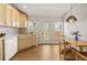 Cozy kitchen featuring ample counter space, a dining nook, and plenty of natural light at 877 Old Farm Walk, Marietta, GA 30066
