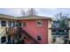 Exterior stairs and decks of multi-Gathering building on a sunny day at 561 Formwalt Sw St # 6, Atlanta, GA 30312