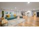 Spacious basement featuring open layout, recessed lighting, and a comfortable seating area at 994 Redbud Sw Ln, Atlanta, GA 30311