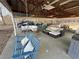 Covered pavilion with outdoor seating and lake view at 197 Buckhorn Dr, Temple, GA 30179