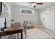 Stylish entryway with a desk, bench, and neutral-toned rug at 1911 Woodland Hills Nw Ave, Atlanta, GA 30318