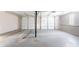 Two car garage with concrete floor and two garage doors at 3841 Greenbrook Dr, Douglasville, GA 30135