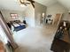 Spacious primary bedroom featuring vaulted ceilings and carpet flooring at 2326 Noahs Ark Rd, Jonesboro, GA 30236