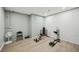 Unfinished basement with grey concrete walls and flooring, perfect for a home gym at 2810 Burgundy Dr, Cumming, GA 30041