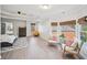 Spacious main bedroom boasts tray ceilings, lots of natural light, and hardwood flooring throughout at 2810 Burgundy Dr, Cumming, GA 30041