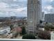 Stunning city view from a high-rise featuring a cloudy sky at 3324 Peachtree Ne Rd # 1116, Atlanta, GA 30326