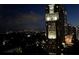 Stunning night view of the illuminated city skyline and high-rise building with glowing windows at 3324 Peachtree Ne Rd # 1116, Atlanta, GA 30326