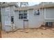 A view of the back exterior with a door, window, and steps at 3436 Misty Valley Rd, Decatur, GA 30032