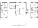 Floor plans featuring bedrooms, kitchen, living room, dining, and laundry at 3436 Misty Valley Rd, Decatur, GA 30032