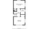 Floor plan showing primary bedroom, walk in closet, bathroom and bedroom at 3436 Misty Valley Rd, Decatur, GA 30032
