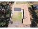 An aerial view of the home, revealing its unique layout and outdoor spaces, enhanced by the property's lush landscaping at 5159 Covington Hwy, Decatur, GA 30035