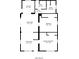 Detailed floor plan showcases living spaces, including the kitchen, bedrooms, and living room at 1248 W Ridge Ave, Stone Mountain, GA 30083