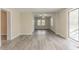 A well-designed living area with hardwood floors, deck access, and neutral colors at 1248 W Ridge Ave, Stone Mountain, GA 30083