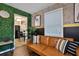 Living room showcasing modern décor and open doorway to dining area at 2344 Johnson Ferry Ne Rd, Atlanta, GA 30341