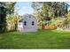 Spacious backyard featuring a well-maintained lawn and a privacy fence at 2535 Judson Ave, East Point, GA 30344