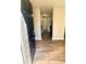 Inviting entryway with wood-look tile flooring leading into the home at 5050 Martins Crossing Rd, Stone Mountain, GA 30088